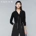 TAHAN cũng vậy và các mẫu nổ áo len nữ dài tay hoang dã ren ngắn đan áo len chạm đáy WTAG41J028 - Đan Cardigan Đan Cardigan