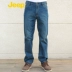 JEEP / Jeep Men Quần jean mỏng Kinh doanh Quần dài Quần dài Nam giới Quần dài nam JS14WN104 - Quần jean Quần jean