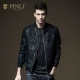 PINLI sản phẩm nam hàng đầu cửa hàng mới jacquard mỏng kiểu áo khoác Trung Quốc áo khoác nam quần áo thủy triều - Đồng phục bóng chày bomber bóng chày