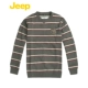 JEEP / Jeep Men Áo len dệt kim sọc cotton JW11KS106 Thu và Đông - Hàng dệt kim