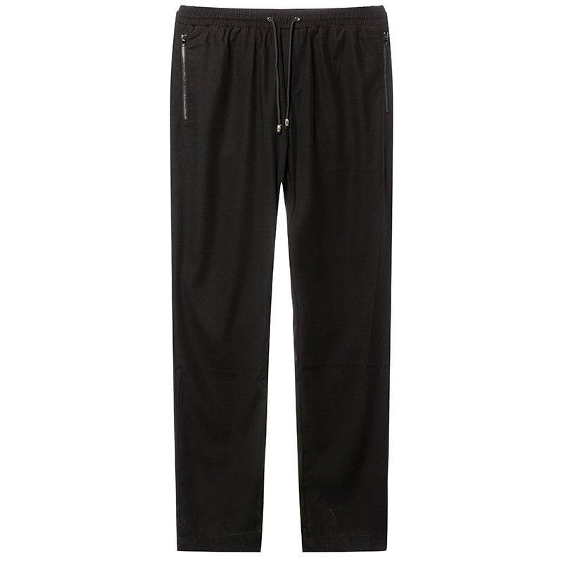 BlackHIM HIMuomo  men's wear 2021 spring new pattern man Casual pants Versatile fashion Solid color youth Straight tube Long pants