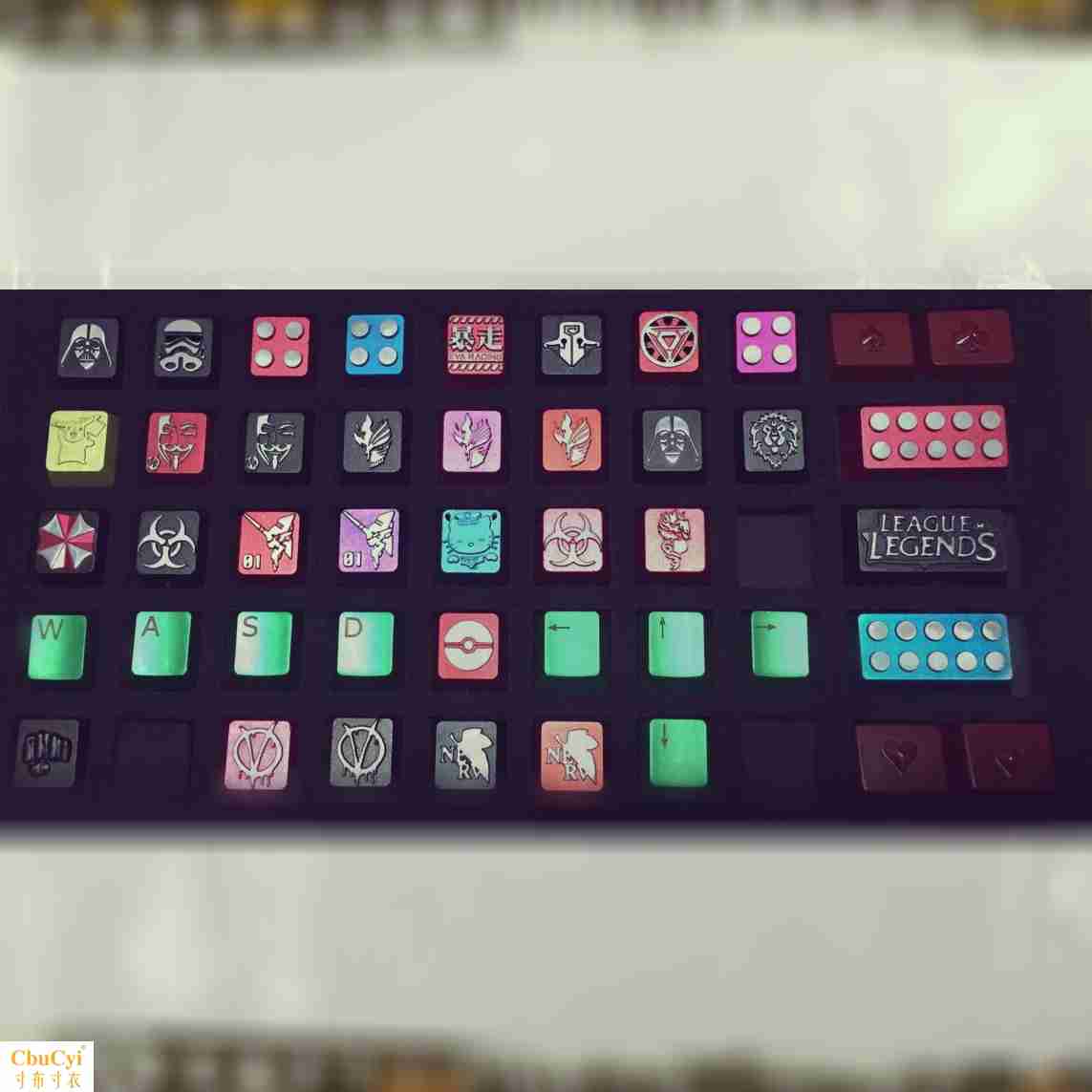 大杂烩 魔兽DOTA2暴走仇杀队 铝合金机械键盘全金属键帽包邮在类目 电脑硬件/显示器/电脑周边, 键盘中 - 来自Buy2taobao.com提供专业的淘宝代购服务