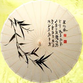 Flower Yellow Zhisan Oilcloth Umbrella Collection Gift umbrella YouZhiSan classical Jiangnan Umbrella Rainproof Craft umbrellain the Home accessories , Craft umbrella category - from Buy2taobao.com to provide professional Taobao agent buy service