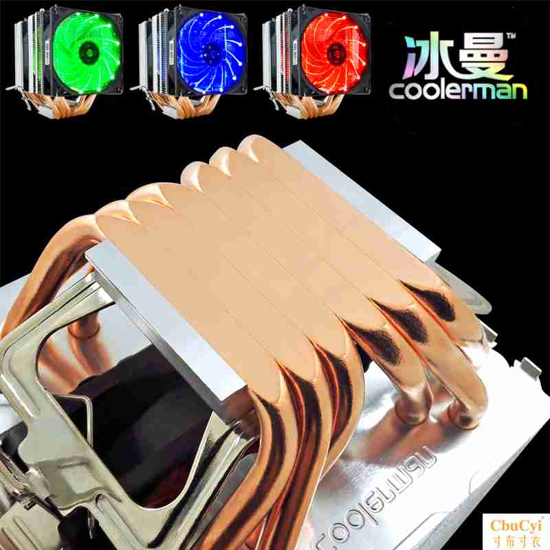 Ice Man 6 heat pipes CPU radiator Super sound-off 1155AMD1150 1151 Desktop computer CPU Fan 2011in the Computer Hardware/Monitor/Computer Peripherals , Radiator/Fan category - from Buy2taobao.com to provide professional Taobao agent buy service