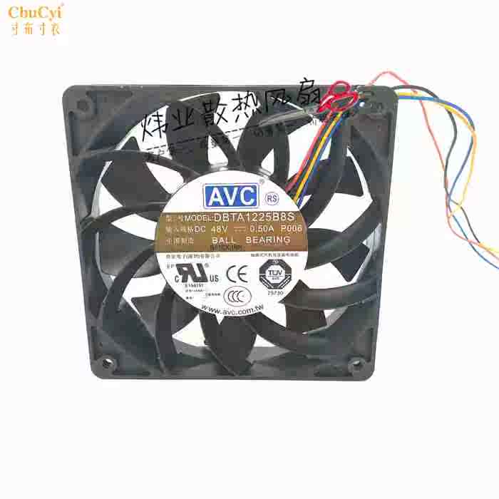 全新AVC 12CM厘米 12025 DBTA1225B8S 48V 0.50A 四線 交換機風扇在類目 電腦硬件/顯示器/電腦周邊, 散熱器/風扇中 - 來自Buy2taobao.com提供專業的淘寶代購服務