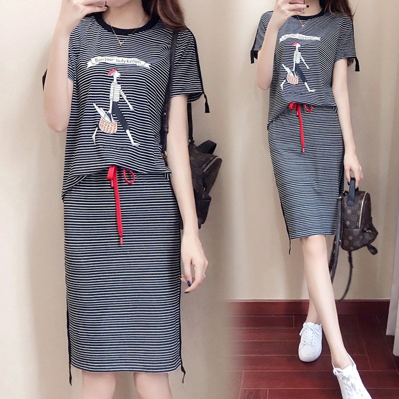 Scheming suit Large fat mm Easy Two piece set Fat sister By age Summer 8 new patternin the Women's clothing/Boutique , Large size women category - from Buy2taobao.com to provide professional Taobao agent buy service