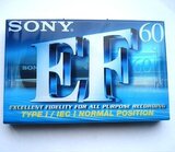 【专柜正品】SONY 索尼EF 60分钟空白磁带 录音带 特价