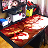 game Mouse pad personality lovely Cushion lengthen Large thickening One Piece Desk pad Pink game Mouse pad personality lovely Cushion lengthen Large thickening One Piece Desk pad Pink