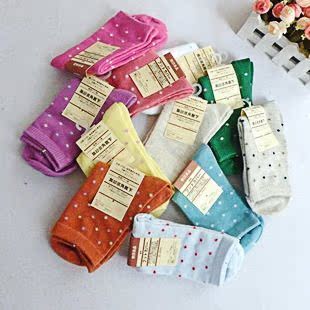 5双包邮 袜子 女 纯棉 夏季 薄棉可爱女袜女士纯