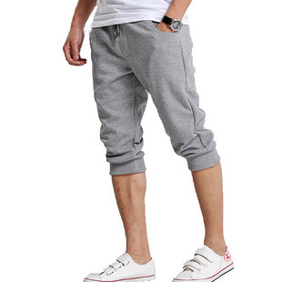 折800_夏季男士七分裤男潮<em>运动马裤</em>包邮超薄