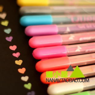 【68元包邮】韩国文具 荧光笔 12色 DIY相册 水