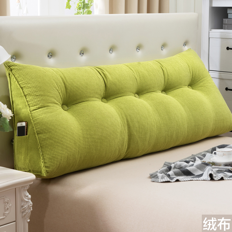 Continental Pillow sofa Back cushions 70 80 Large backrest rectangle Bedside Backrest pad Washablein the Home Fabric , Pillow/Pillow category - from Buy2taobao.com to provide professional Taobao agent buy service