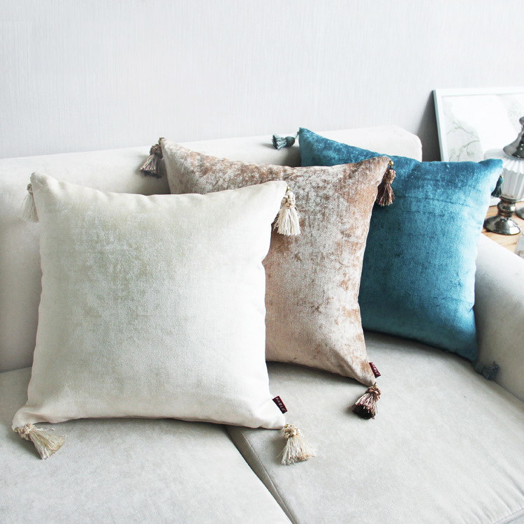 歐式純色沙發抱枕靠枕頭美式鄉村藍色靠墊枕套含芯50 60 亞麻布藝在類目 居家布藝, 靠墊/抱枕中 - 來自Buy2taobao.com提供專業的淘寶代購服務