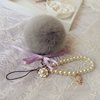 手机装饰品挂件 吊坠 女款 韩版毛球挂件手机链 手机挂饰 毛绒|ms 手机装饰品挂件 吊坠 女款 韩版毛球挂件手机链 手机挂饰 毛绒|ms