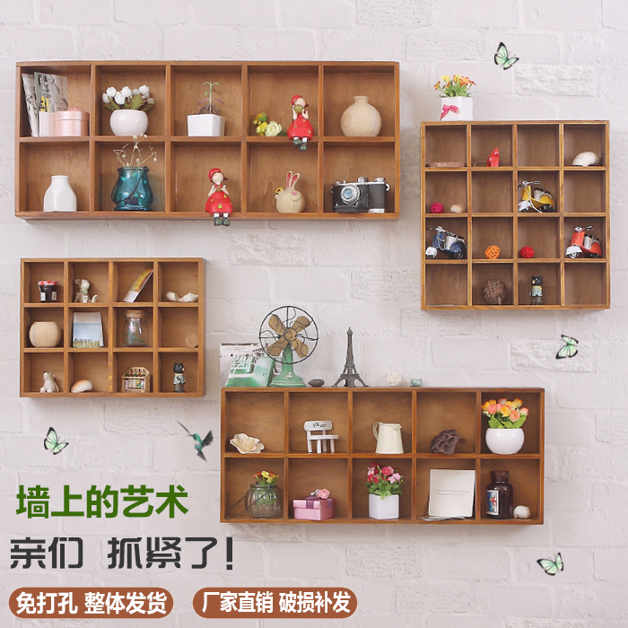 墙面转角阳台置物架装饰架免收纳物餐厅悬挂饰品格子店面遮挡墙壁|msdalam kategori Aksesori rumah, mural - dari Buy2taobao.com untuk memberikan perkhidmatan ejen Taobao profesional membeli