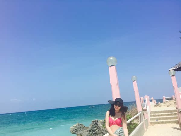 亦蔻正品分体三角玫红荧光比基尼女泳衣大小胸聚拢钢托泳装bikini