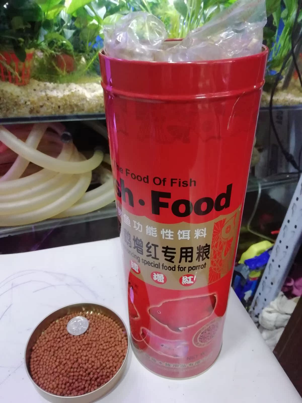 Thumbs Blood Parrot Rich fish feed Fish grain fast Muddy Waters 1kg Medium grainin the Pet/Pet food and supplies , Aqua World , Ornamental fish feed category - from Buy2taobao.com to provide professional Taobao agent buy service