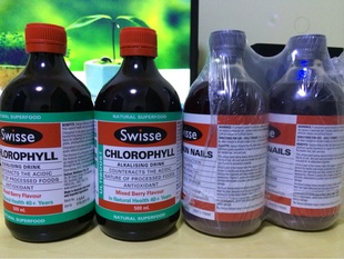 澳洲药房Swisse叶绿素+血橙胶原蛋白