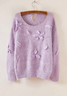 <em>紫色兔毛毛衣</em> - 淘宝生活