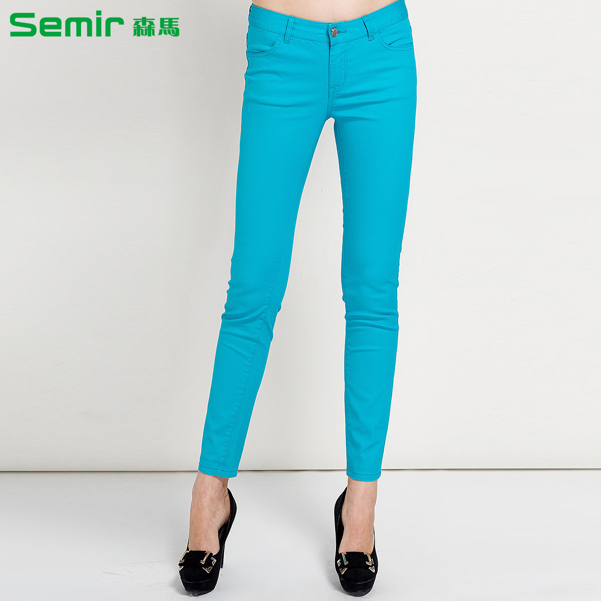 Semir/森马 森马女裤2014春装新款<em>女士紧身裤</em>