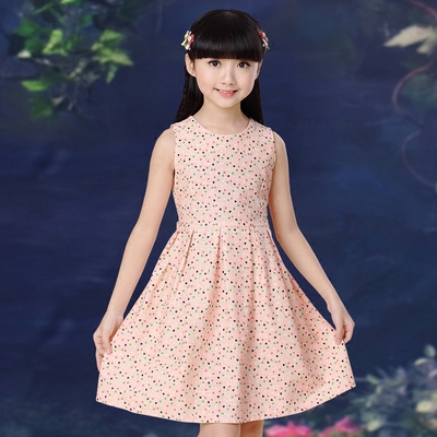 小孩连衣裙子 女童夏季连衣群子 儿童夏装大童