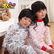 <em>北极绒</em>童装 儿童内衣套装<em>纯棉 秋</em>款新<em>男童</em>女童