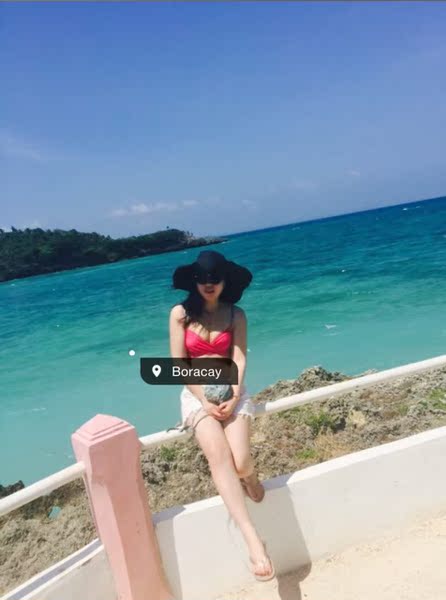 亦蔻正品分体三角玫红荧光比基尼女泳衣大小胸聚拢钢托泳装bikini