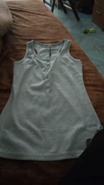 纽扣吊带工字背心女夏季纯棉韩国性感百搭修身大码无袖打底衫外穿