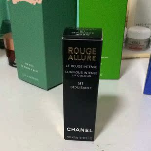 chanel rouge allure唇膏 91号色 包邮