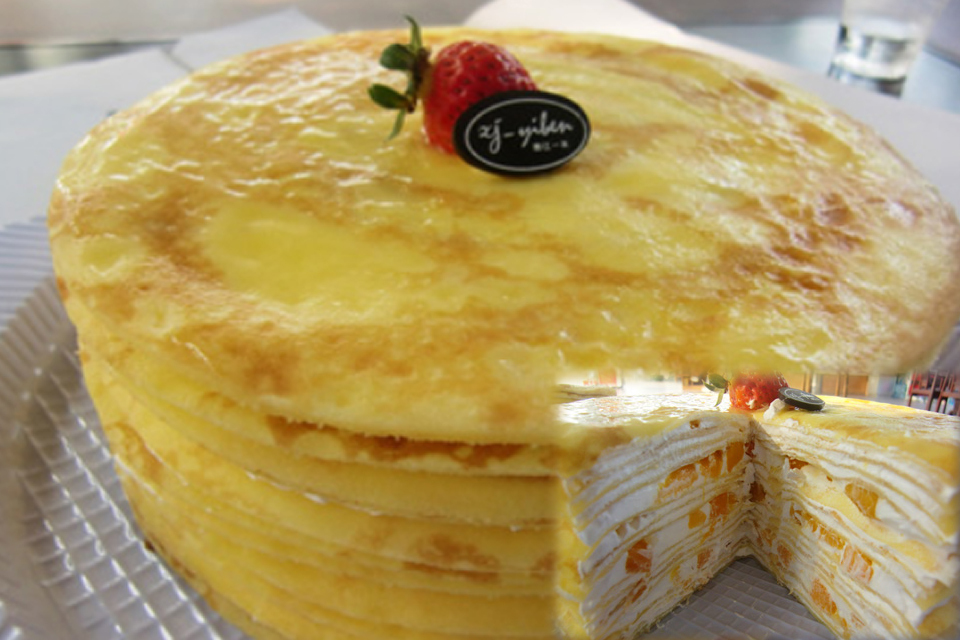 仅售69元!价值108元的香江一本千层蛋糕,梦幻