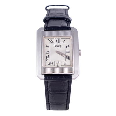 【中古】 Piaget\/伯爵 18K白金男士自动机械手表