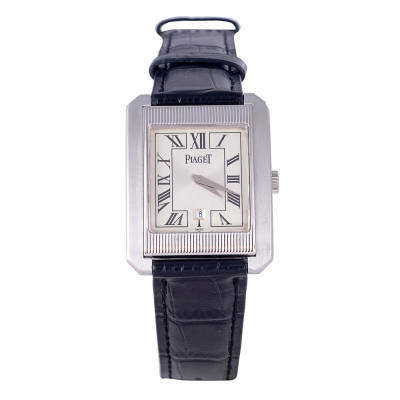 【中古】 Piaget\/伯爵 18K白金男士自动机械手表