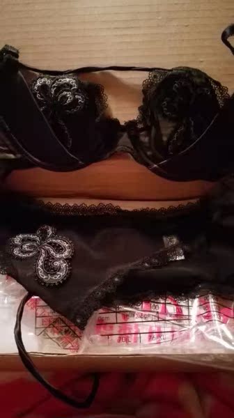 2件包邮春夏欧美时尚刺绣女士内衣性感透明诱惑聚拢文胸套装超薄