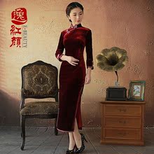 【红色长款旗袍】-热销-精选-天猫tmall.com-上