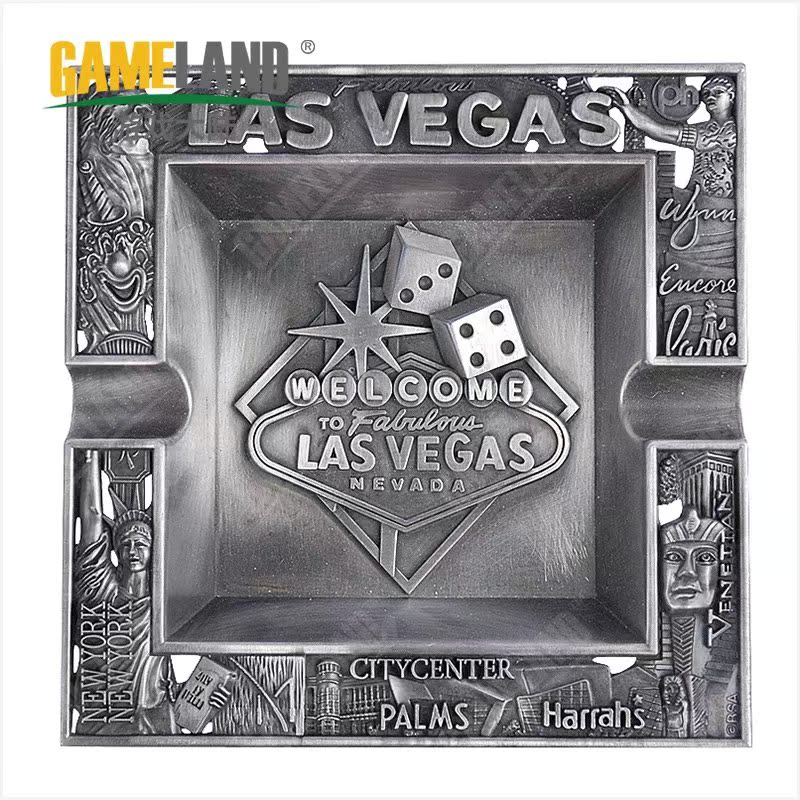 玩转扑克浮雕花纹拉斯维加斯LasVegas德州扑克金属灰缸现货在类目 节庆用品/礼品, 创意礼品, 时尚烟灰缸中 - 来自Buy2taobao.com提供专业的淘宝代购服务
