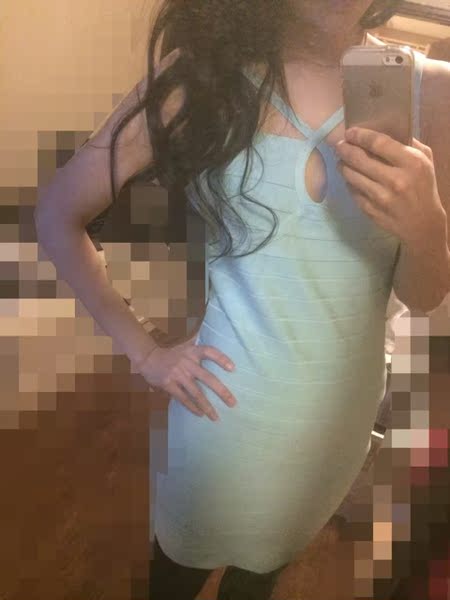荷芙妮格HERVE LEGER包臀酒吧夜店小礼服ARMIQUEEN性感绷带连衣裙