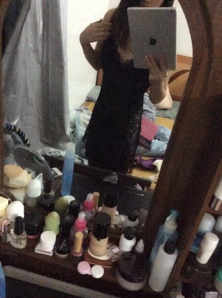 性感睡衣女 粉红丝绸睡裙女诱惑 冬 黑色镂空家居吊带裙 春季