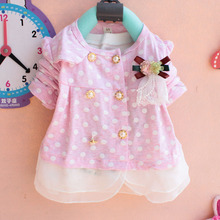 【女宝宝蕾丝小开衫-童装\/童鞋\/亲子装】-热销