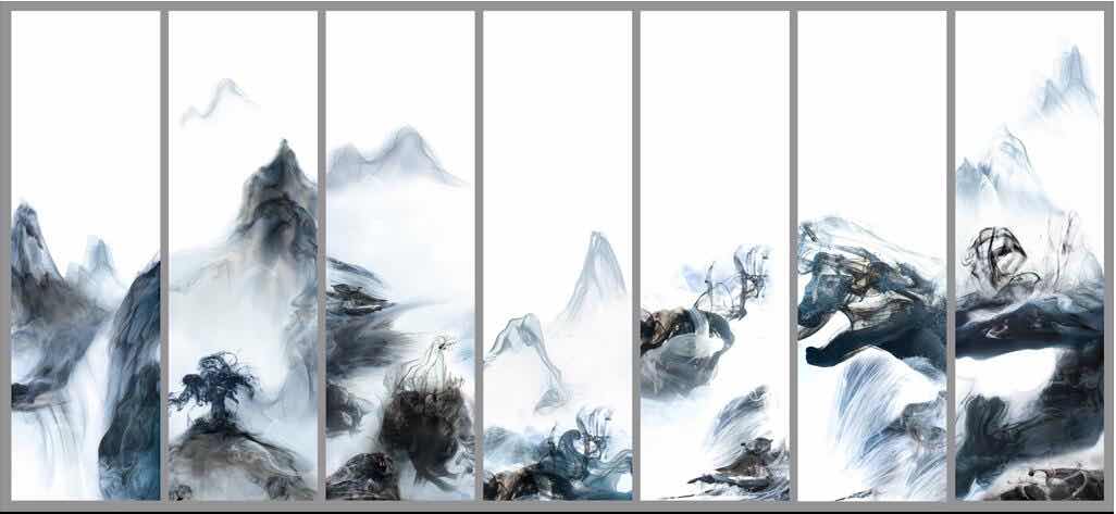 landscape Abstract Art Soft roll Hard pack seamless mural sofa bedroom Study television Background wall customizedin the Decoration main material , Walls Soft Pack/Bed sets/Craft software package , Walls Soft Pack category - from Buy2taobao.com to provide professional Taobao agent buy service