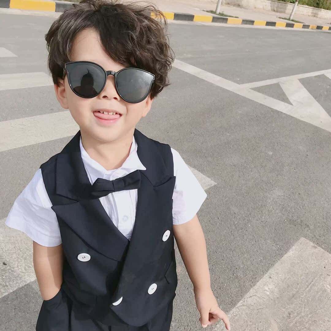 19 summer children Korean Edition shirt suit coat shorts Bowtie Four piece suit leisure time Tuxedo suitin the Children/Baby/Family fitted , Coat/Jacket/Overcoat , Suits/Small suit category - from Buy2taobao.com to provide professional Taobao agent buy service