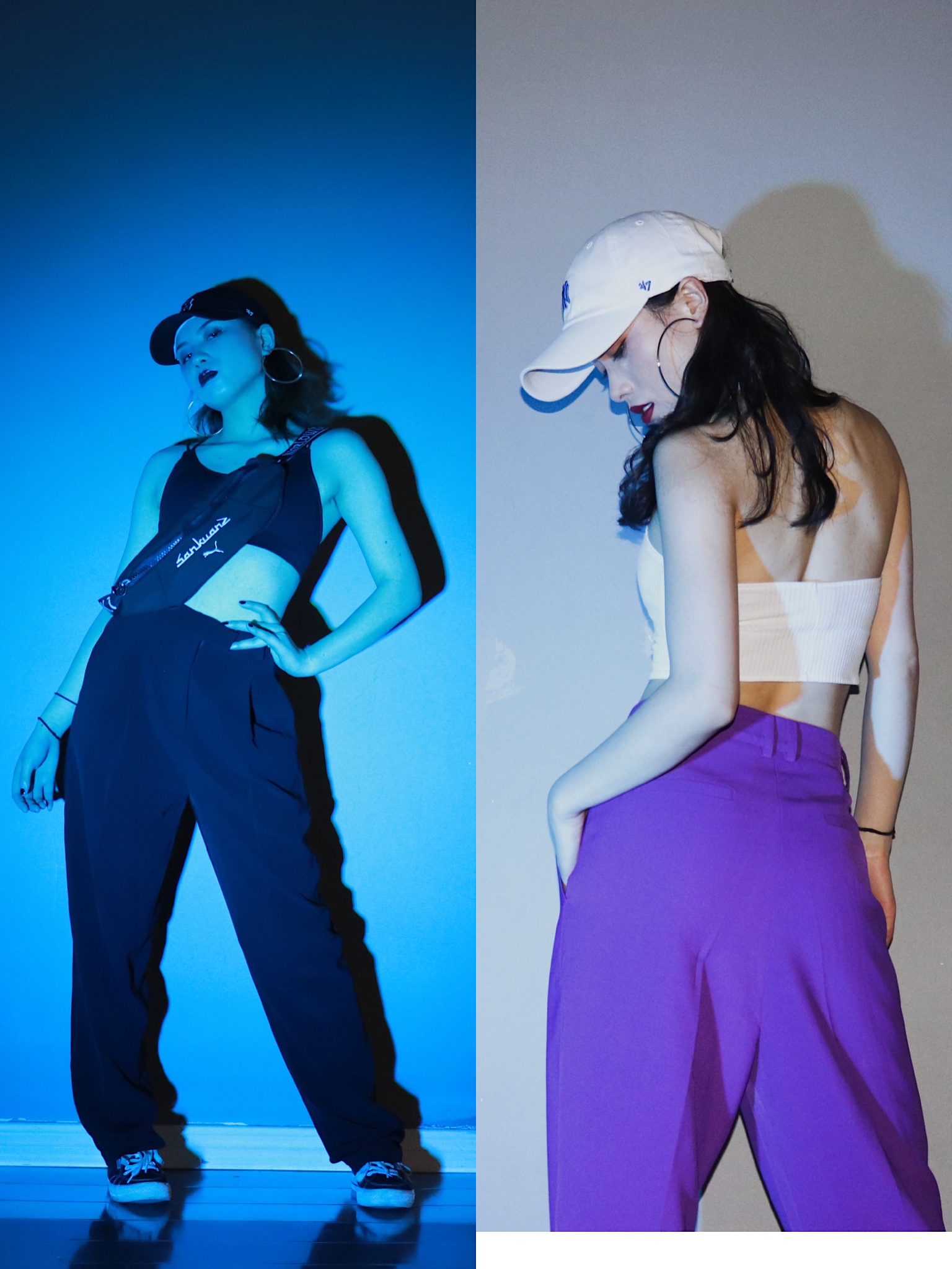 自制新款复古女款高腰宽松西装小脚直筒裤popping 裤hiphop裤|ruв категории Женская одежда, брюки, брюки - от Buy2taobao.com для оказания профессиональной услуги покупки агента Taobao