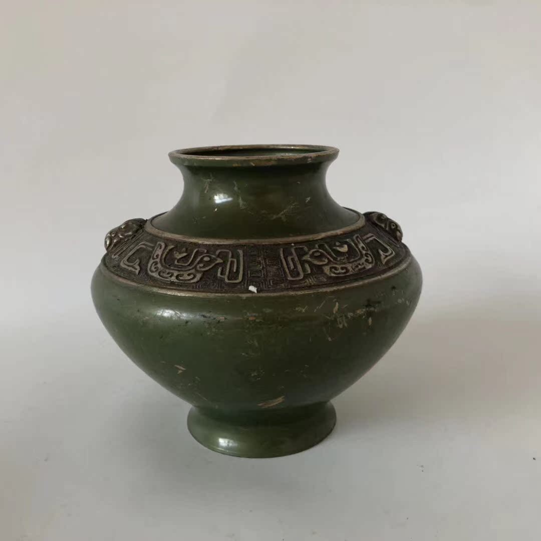 日本进口回流 高岗铜器 纯铜制 花瓶花器 无磕碰 带底款 好品在类目 家居饰品, 摆件中 - 来自Buy2taobao.com提供专业的淘宝代购服务