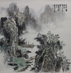 著名画家吴振江《冬十月》_拍卖拍品名单