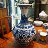 景德鎮陶瓷花瓶包郵青花瓷八寶纏枝蓮賞瓶器裝飾品擺設家居仿古擺 景德鎮陶瓷花瓶包郵青花瓷八寶纏枝蓮賞瓶器裝飾品擺設家居仿古擺