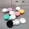 隱形眼鏡盒美瞳伴侶盒雙聯盒隱形眼鏡護理工具盒配件替換盒子彩色 隱形眼鏡盒美瞳伴侶盒雙聯盒隱形眼鏡護理工具盒配件替換盒子彩色