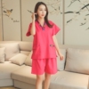汗蒸服女款套裝100%純棉安然納米前後開情侶加大男士桑拿美容浴服 汗蒸服女款套裝100%純棉安然納米前後開情侶加大男士桑拿美容浴服