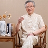 中老年人唐装男短袖夏季薄款大码中国风刺绣休闲中式盘扣爷爷套装 中老年人唐装男短袖夏季薄款大码中国风刺绣休闲中式盘扣爷爷套装