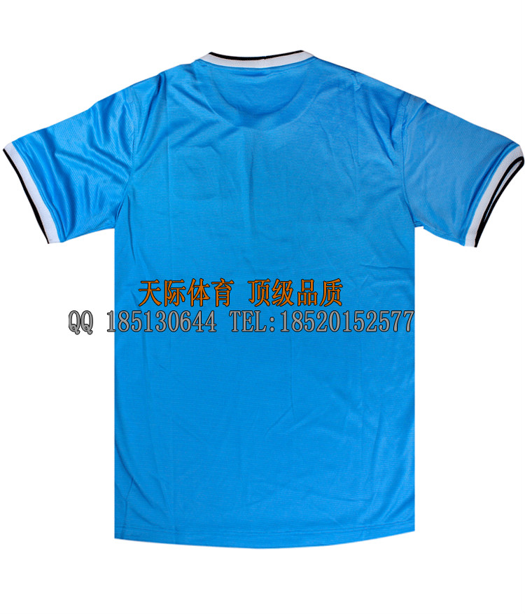 【13-14赛季曼城主场球衣曼城足球服训练服短