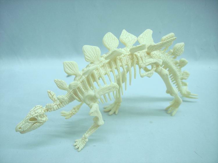 【厂家供应 拼装恐龙骨架模型-桶装 6款 2013年