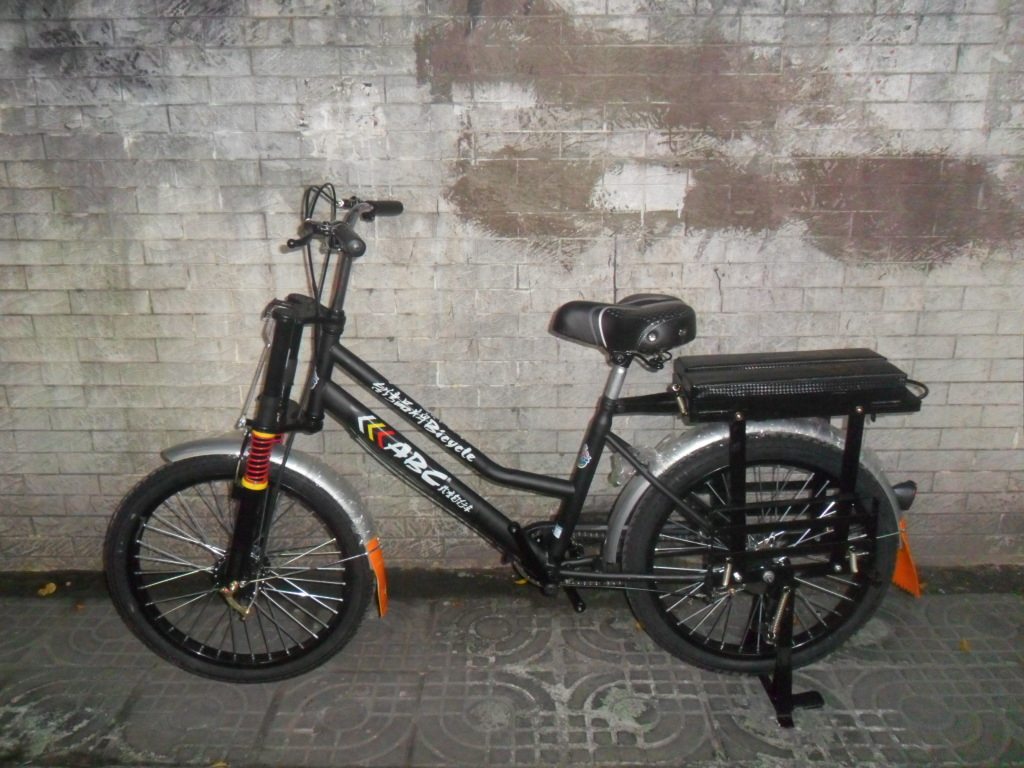 Двухместный / трехместный велосипед abc牌载重自行车驼货自行车可伸缩载重车老款自行车载小孩自行车 domestic brand truck bike camel retractable old bicycle/borne children themselves